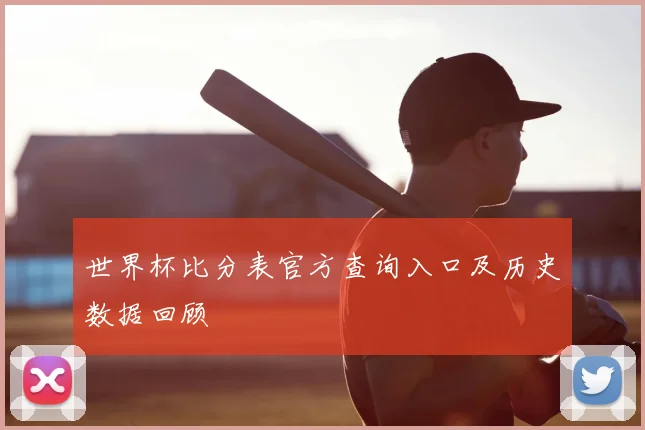 世界杯比分表官方查询入口及历史数据回顾